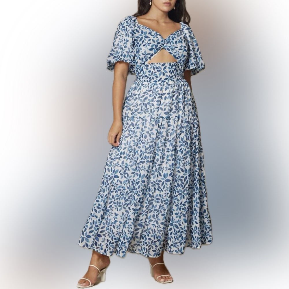 🩵 PLUS Floral Dress 🩵 - Picture 6 of 7